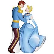Cinderella and Prince Charming Salt and Pepper Shaker Set